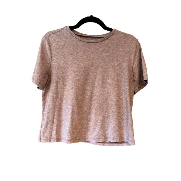 Outdoor Voices Tops - Outdoor Voices Women's Pullover Cropped T-Shirt Short Sleeves Purle Size S